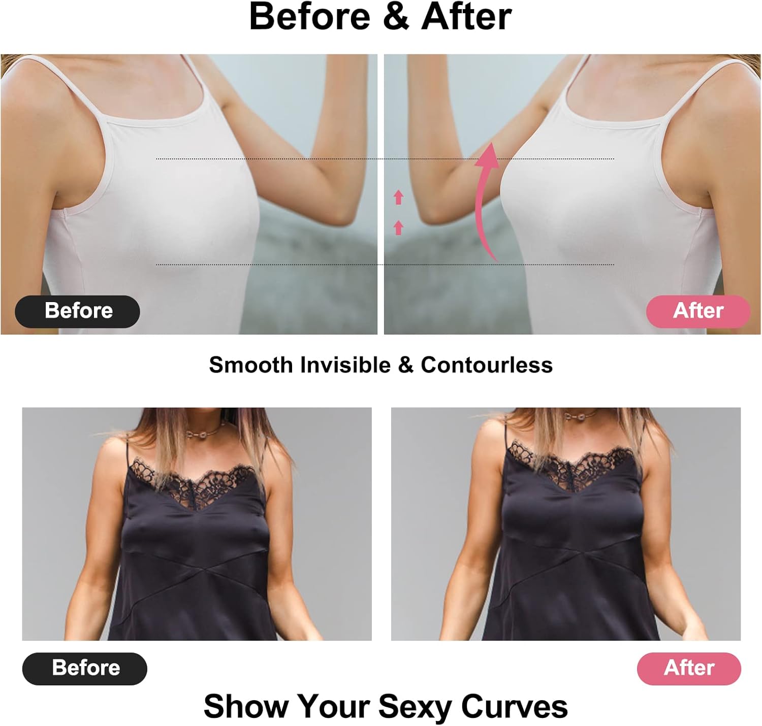 Sticky Bra Push Up Adhesive Br - Push Up Bra Silicone recensione e prezzo
