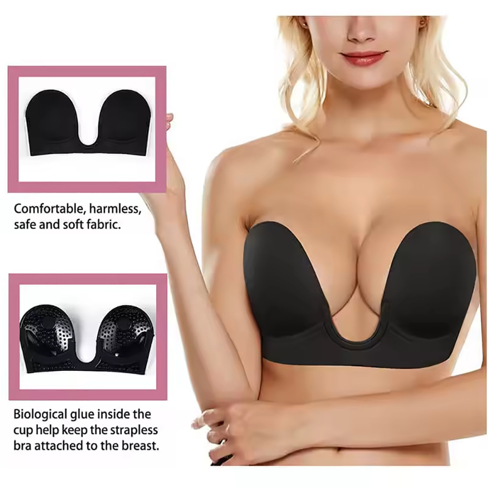 Invisible Push Up Bra Straples - Backless Bra Sticky recensione e prezzo