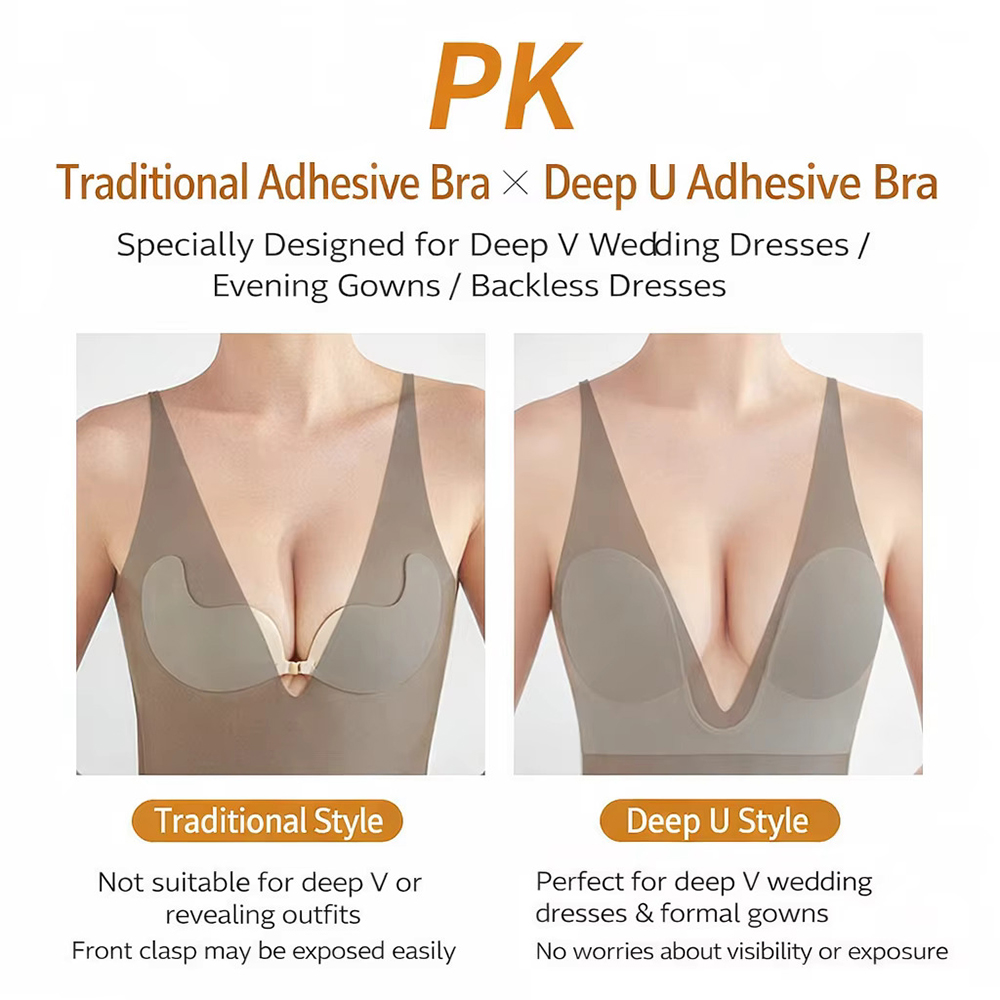 Invisible Push Up Bra Straples - Backless Bra Sticky recensione e prezzo