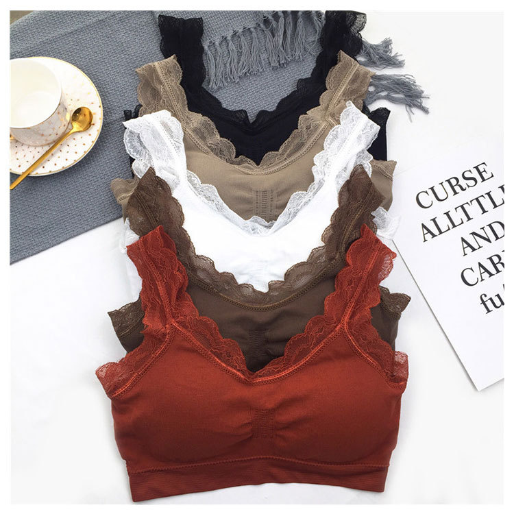 3D Sexy lace Lingerie Seamless - Lace Bralette Set recensione e prezzo
