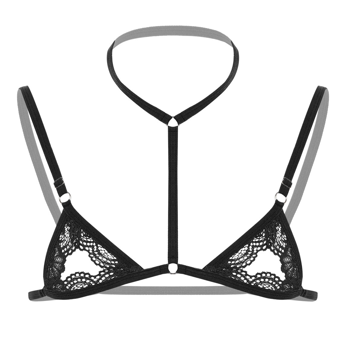 Sexy Men Harness Erotic Bra Ma - Sheer Bra Lace recensione e prezzo