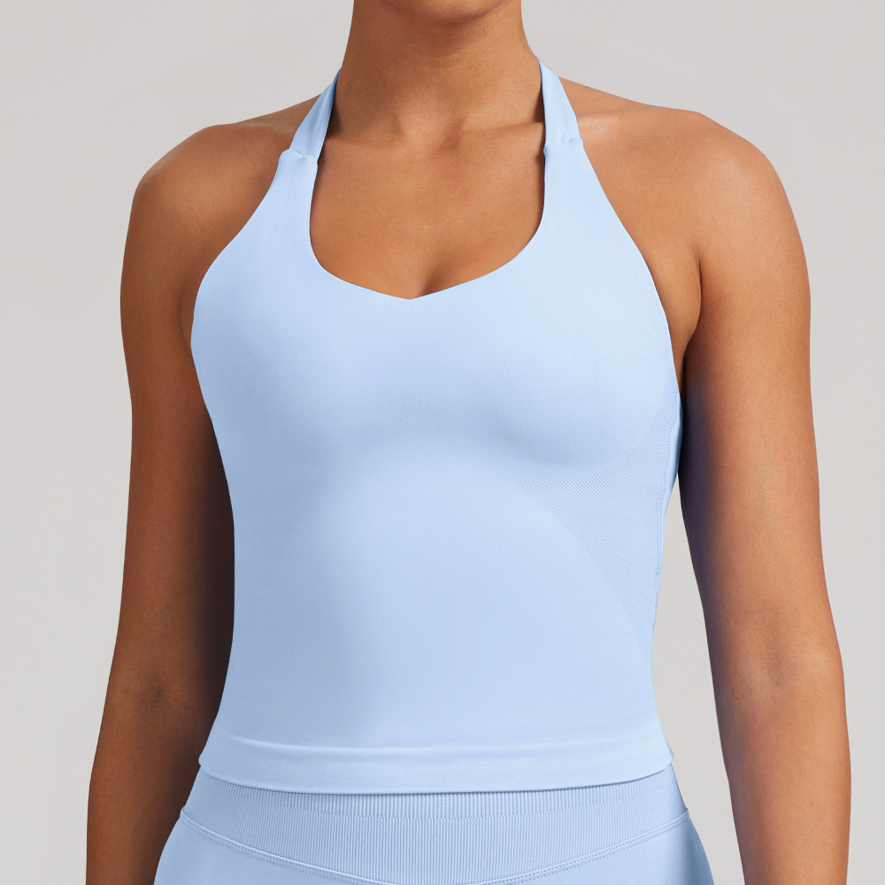 Women's Yoga Vest Seamless Top - T Shirt Bra Seamless recensione e prezzo