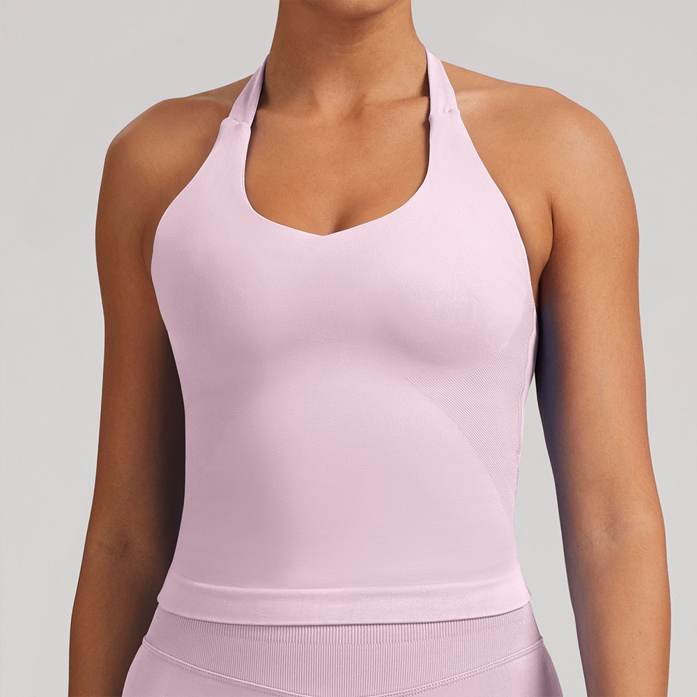 Women's Yoga Vest Seamless Top - T Shirt Bra Seamless recensione e prezzo