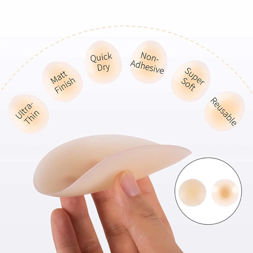 No Glue Self Adhesive Nipple C - Strapless Bra Adhesive recensione e prezzo