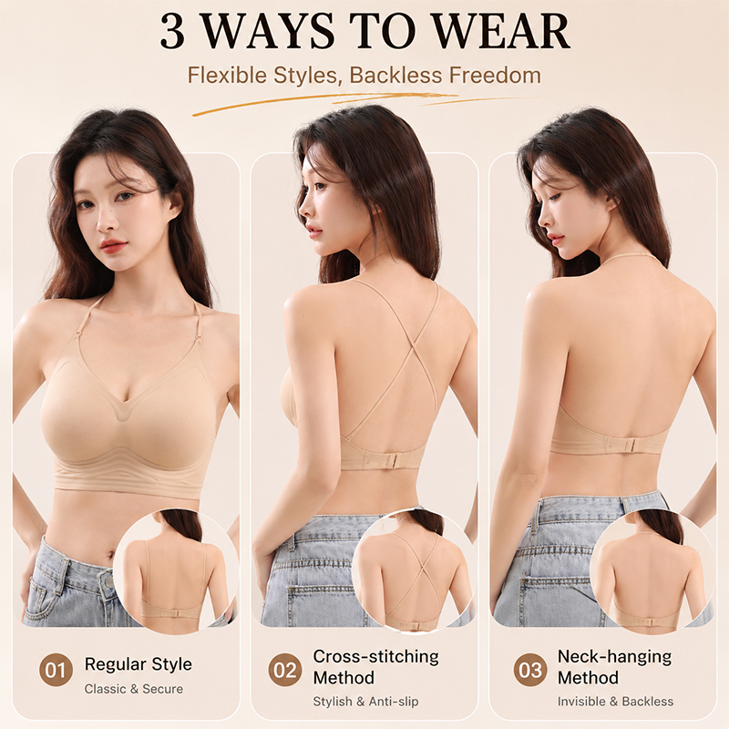 FINETOO Seamless Wave Support  - Sleep Bra Bralette recensione e prezzo