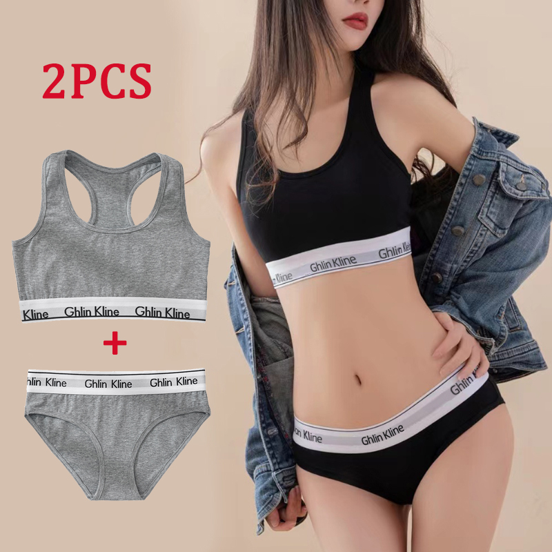 2PCS Ghlin Kline Underwear wit - Cotton Bra Everyday recensione e prezzo