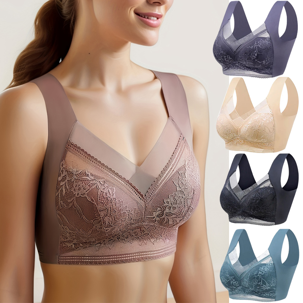 L-6L Women Large Bra Push Up I - Lace Bralette Set recensione e prezzo