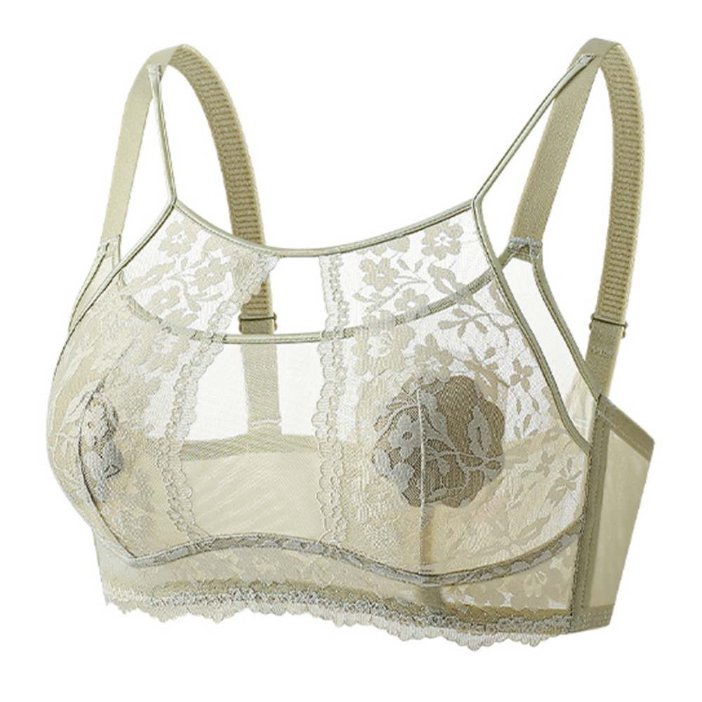 Fashion Mesh Flower Wireless D - Sheer Mesh Bra recensione e prezzo
