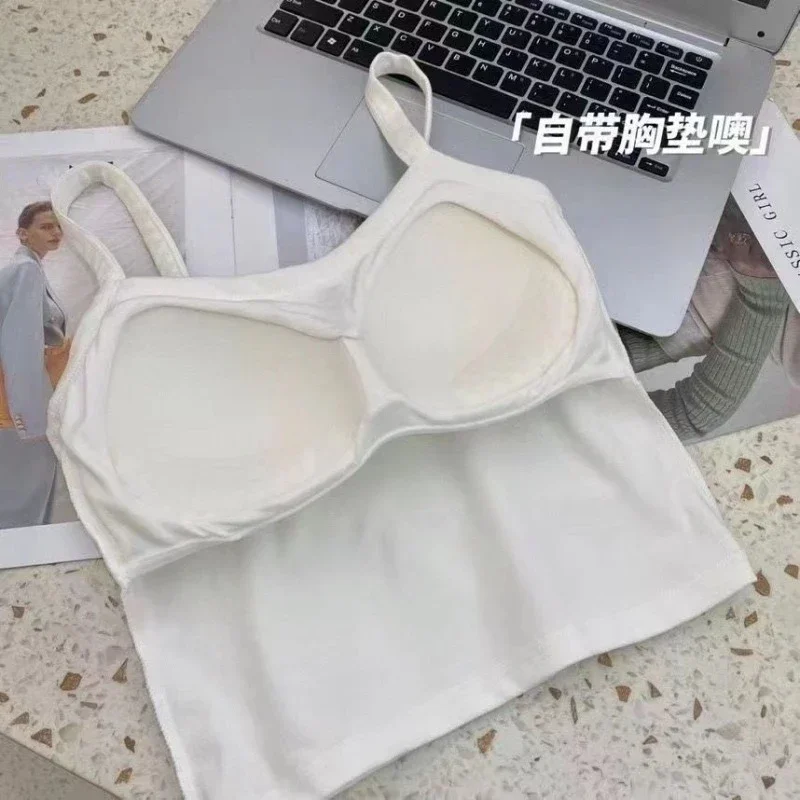 Sexy Sleeveless Crop Top for W - T Shirt Bra Seamless recensione e prezzo