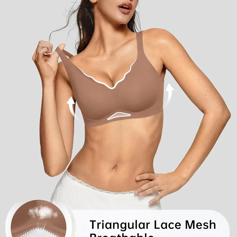Women’s Wireless Bras Scallope - Wirefree Bra Comfort recensione e prezzo