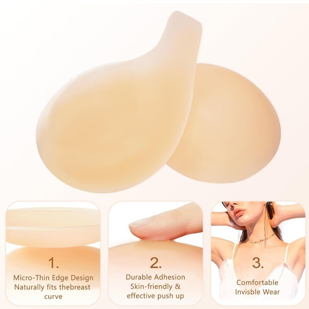 Seamless Silicone Nipple Cover - Push Up Bra Silicone recensione e prezzo