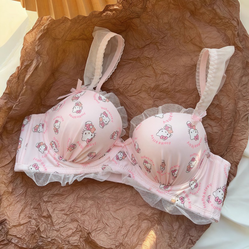Sanrio Cute Japanese Bra Hello - Lace Bralette Set recensione e prezzo
